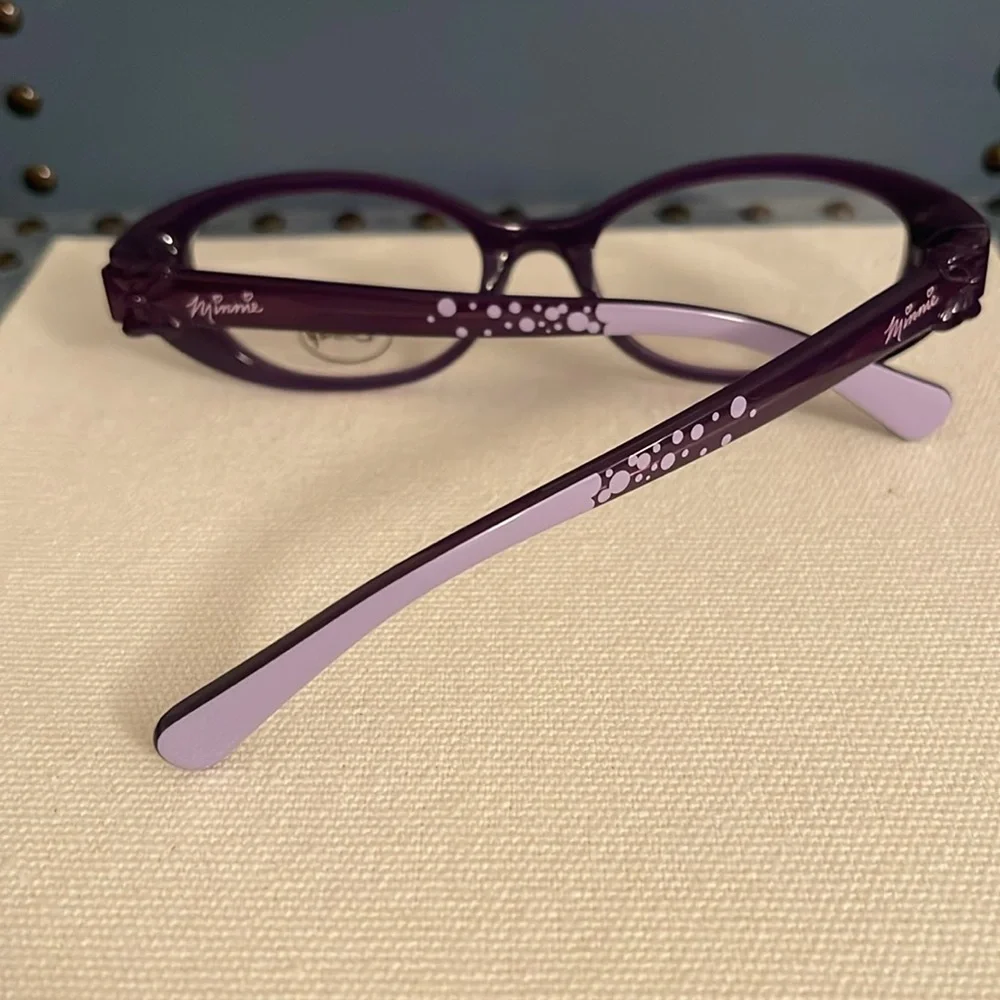 Purple Disney girls eyeglass